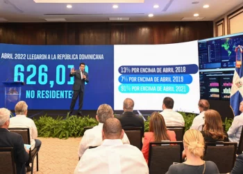 El país recibió a 626,010 turistas en abril pasado