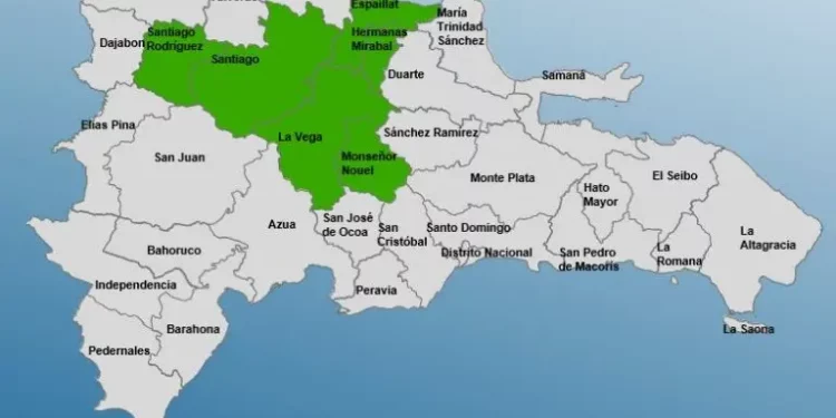 COE emite alerta verde para seis provincias