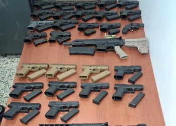 Decomisan 500 armas de fuego en 17 meses