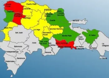 COE mantiene 21 provincias en alerta por la vaguada