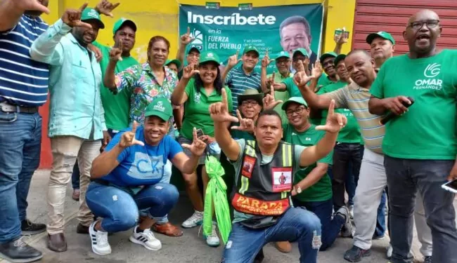 Fuerza del Pueblo continuó jornadas para alcanzar la meta de dos millones de afiliados