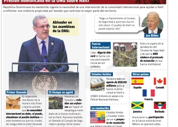 Insistencia dominicana en ONU logra que intervención en Haití tome forma
