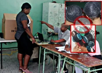 Prohíben mujeres voten en pantalones, rolos y tubis