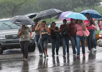 Onamet prevé aumentos de la nubosidad con aguaceros moderados a fuertes