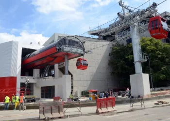 El presidente inaugurará mañana teleférico Santiago