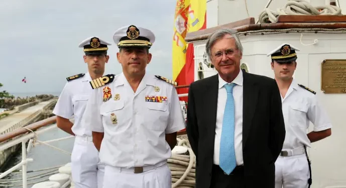 Armada RD recibe buque escuela “Juan Sebastián de Elcano” de España