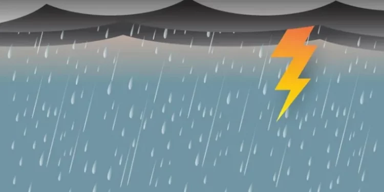 Onamet prevé lluvias intensas y tormentas eléctricas en varias provincias del país