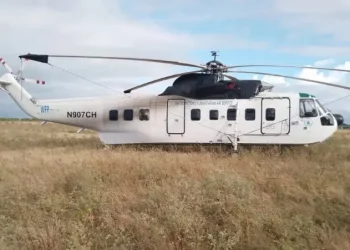 Aterriza de emergencia helicóptero de EE. UU. iba a Haití
