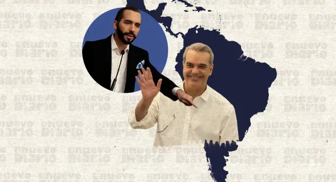 Abinader es el segundo presidente mejor valorado de Latinoamérica; Bukele es el primero