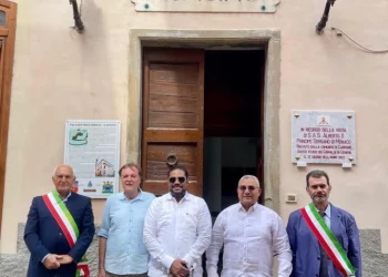 Cónsul Gral Dominicano Nelson Carela .- Delegación de la República Dominicana por primera vez en la historia realiza Visita Oficial a la ciudad de Carrosio