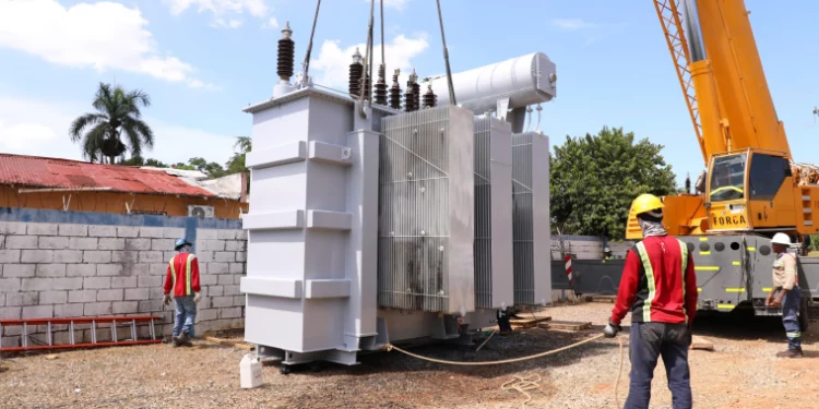 Edeeste instala transformador de 28MVA en el municipio de Yamasá