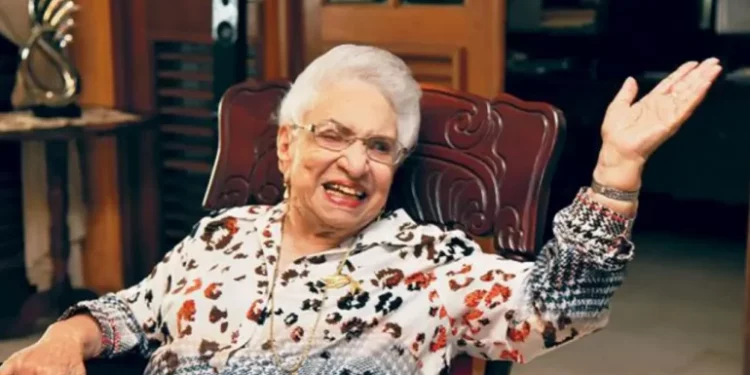 María Cristina Camilo celebra 107 años