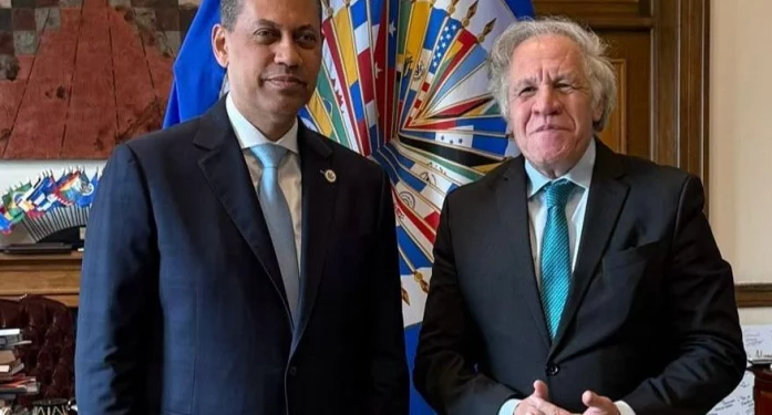 Presidente Indotel se reúne con secretario general de la OEA; abordan temas sobre brecha digital en RD