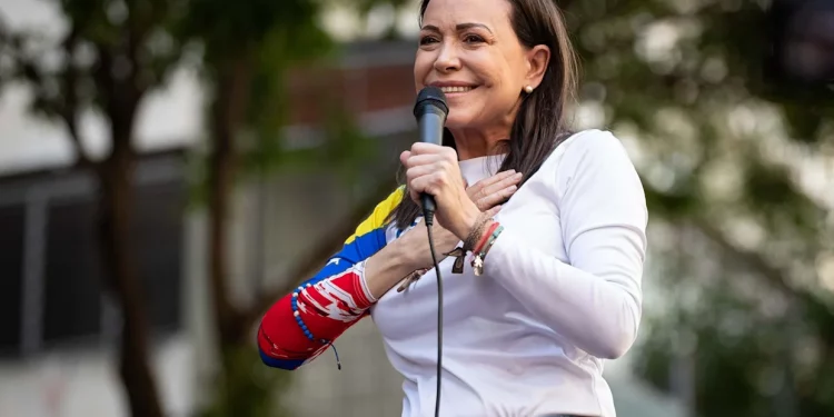 La líder opositora de Venezuela María Corina Machado, Premio Nobel de la Paz 2025