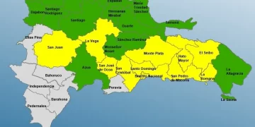 INDOMET prevé lluvias, tormentas eléctricas y altas temperaturas en varias provincias del país