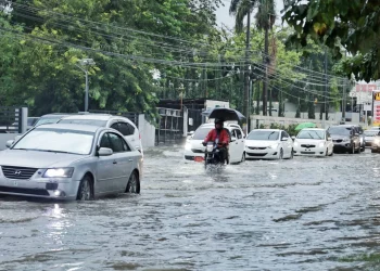 Indomet advierte sobre fuertes lluvias y posibles inundaciones en varias zonas