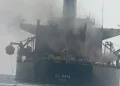 Irán ataca un buque petrolero en Ormuz