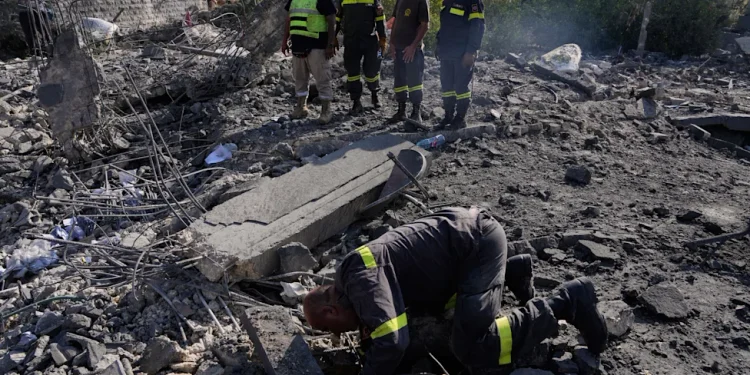 Mueren 9 personas tras ataque israelí en Líbano