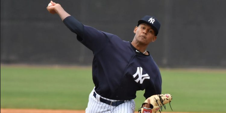 Lanzador dominicano Jhony Brito brilla en debut con Yanquis de NY