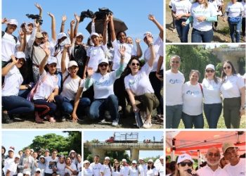 Eco Mujer Dominicana realiza jornada de limpieza del rio Licey