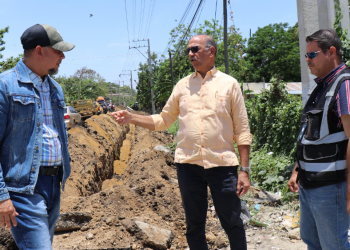 Moradores de Juan Antonio Alix recibirán agua potable con instalación de tubería