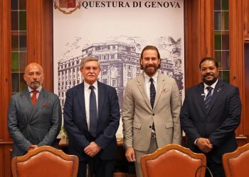 Viceministro Carlos De la Mota visita Génova, junto al cónsul se encuentra con autoridades y comunidad dominicana