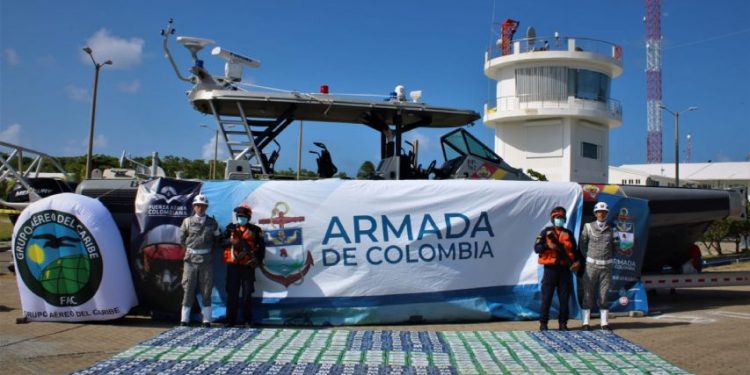 COLOMBIA: Ocupan a cuatro dominicanos 600 kilos cocaína