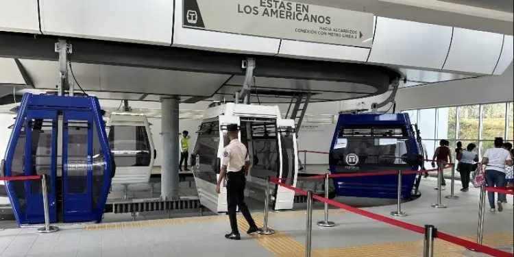 Teleférico es un alivio económico en Los Alcarrizos