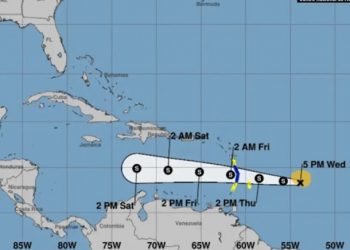 Meteorología dice tormenta Bret sigue fortaleciéndose