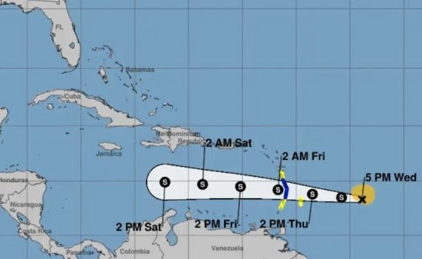 Meteorología dice tormenta Bret sigue fortaleciéndose