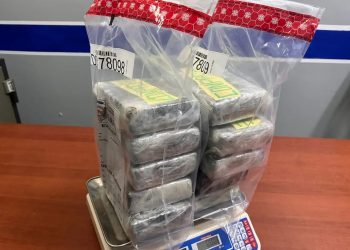 DNCD apresa cinco y ocupa 10 paquetes de cocaina en Santiago