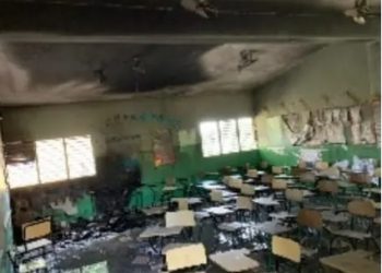 Apresan 3 jóvenes por incendio 2 aulas en escuela Carmen Balaguer