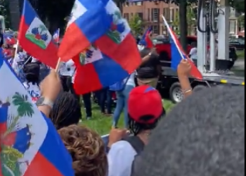Haitianos marchan en Estados Unidos para alertar de la crisis en su país