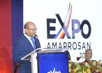 Inauguran Expo Amaprosan 2023 en Parque Central Santiago