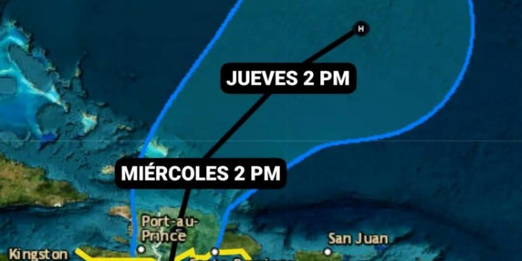 Tormenta tropical Franklin provocará significativas lluvias sobre el país