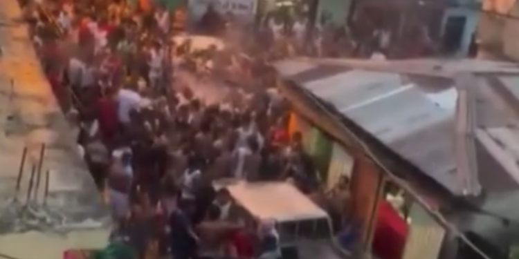 Suman 40 los heridos en "teteo" durante la tormenta Franklin