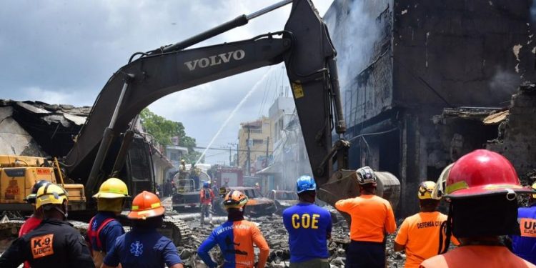 San Cristóbal, el día después de la explosión