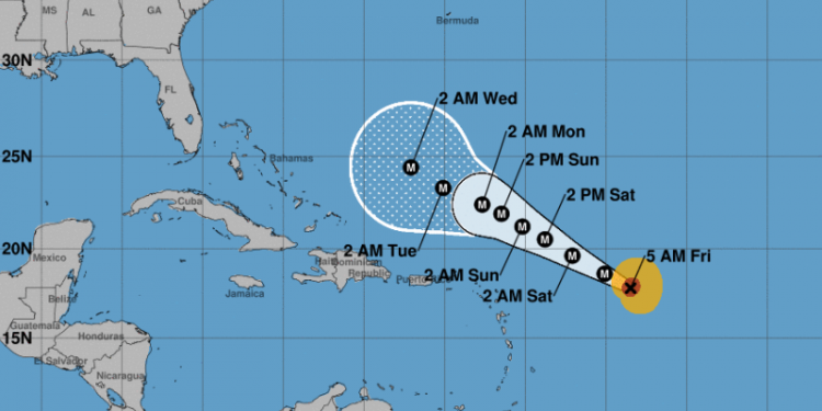 Huracán Lee provocaría vientos y oleajes anormales en República Dominicana