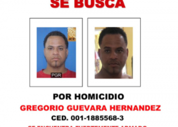 Policía Nacional busca a individuo que mató a dos vigilantes en supermercado de Villa Mella