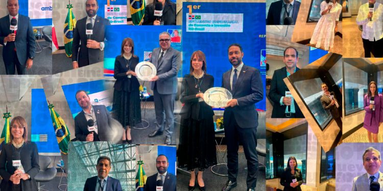 Celebran con éxito Primer Encuentro Empresarial RD-Brasil en Sao Paulo; reconocen director de END