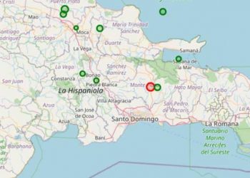 Se registra sismo de magnitud 4.2 en Monte Plata; es sentido en el Gran Santo Domingo