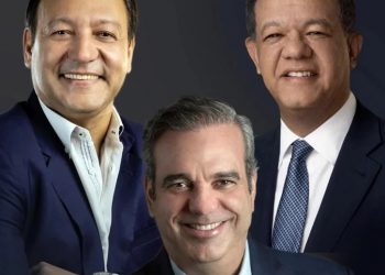 Luis 55%, Leonel 24.9% y Abel 12.7%, según encuesta ACD Media