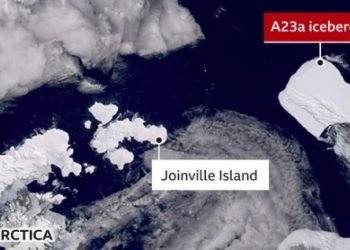 Mayor iceberg del mundo está en movimiento luego de tres décadas