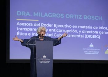 Milagros Ortiz: “Estamos creando las condiciones para fortalecer la transparencia”
