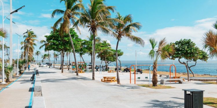 Inauguran la cuarta etapa de remodelación del Malecón de Santo Domingo