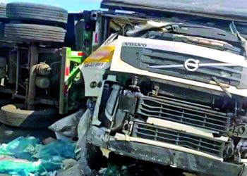 Vehículos pesados causan tapones y caos en las autopistas