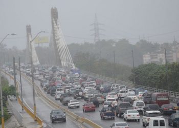 Llueve fuerte este martes en SD y otras zonas de Rep. Dominicana
