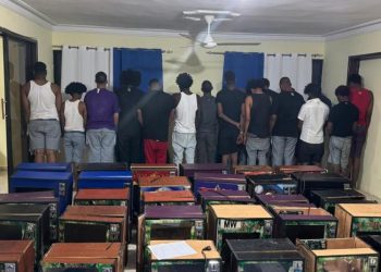 Reporte de la DNCD sobre operativo en la 42 de Capotillo