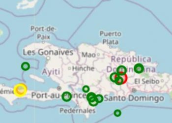 Se registra temblor de 4.0 grados en Bonao