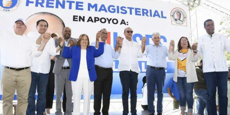 Frente Magisterial PRM organiza acto en respaldo a Ulises Rodríguez 